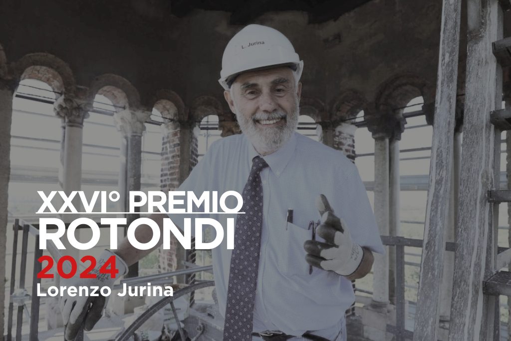 Professor Lorenzo Jurina premiato per la XXVI° edizione del Premio Rotondi